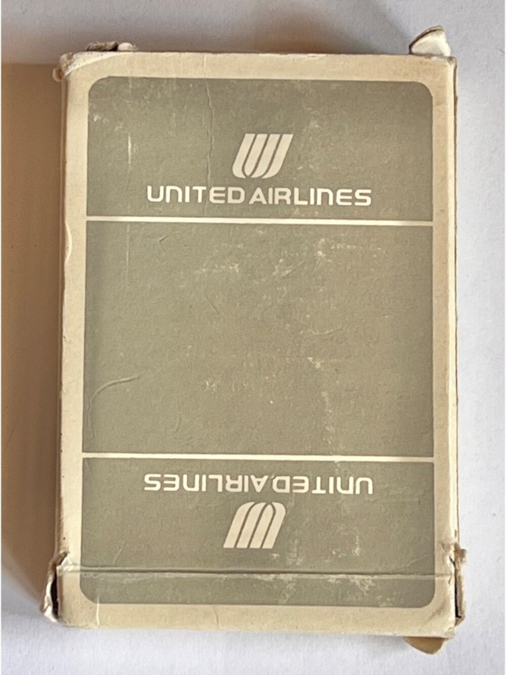 United Airlines Playing Card Deck Complete With Original Box 1970s Gift Games - Picture 6 of 8